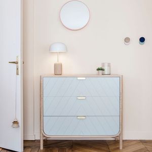 cassettone moderno / in quercia / in MDF