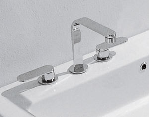 miscelatore doppio comando per lavabo