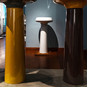 supporto per lavabo in ceramica
