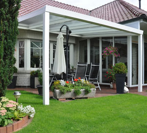 pergola addossata