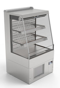 vetrina refrigerata con scaffali