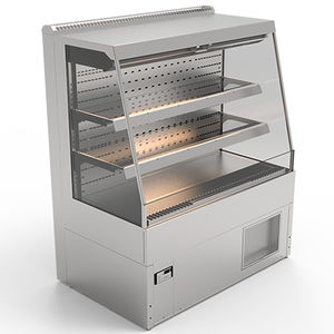 vetrina refrigerata con scaffali