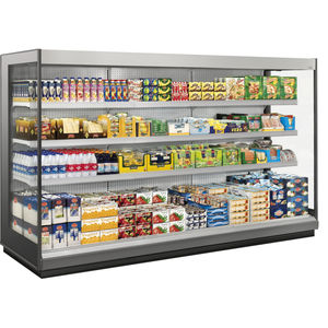 vetrina refrigerata con scaffali