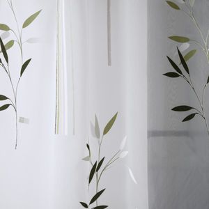 tendina voile a fiori