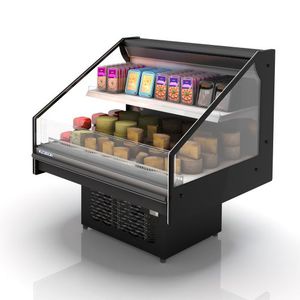 vetrina refrigerata con scaffali / per negozio