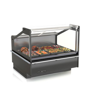 vetrina refrigerata con scaffali