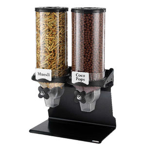 dispenser di prodotti alimentari secchi da bancone