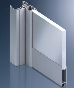 profilato per porte in alluminio