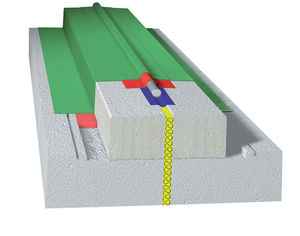 giunto di dilatazione in PVC