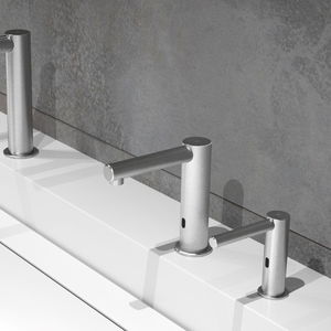 miscelatore per lavabo / in ottone / elettronico / da bagno