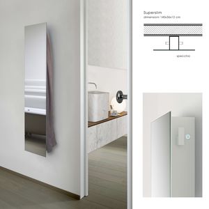 scaldasalviette elettrico / in alluminio / moderno / da bagno