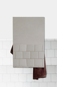 scaldasalviette elettrico / in alluminio / in vetro / design