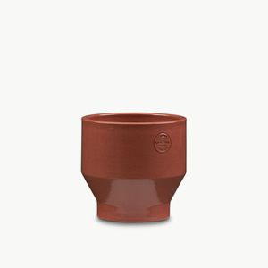 vaso da giardino in terracotta / tondo