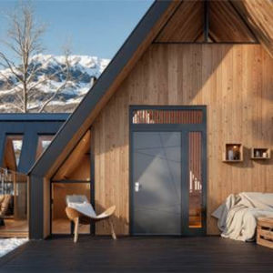 rivestimento per porta in alluminio 1