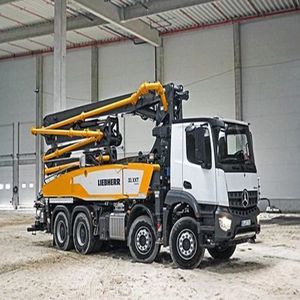 pompa per calcestruzzo montata su camion 1