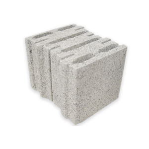 blocco di calcestruzzo forato / leggero / per muro portante / acustico