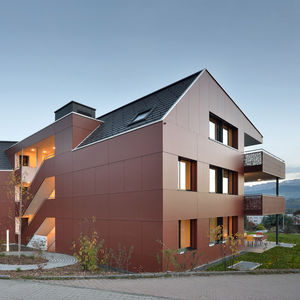 rivestimento di facciata per facciata ventilata