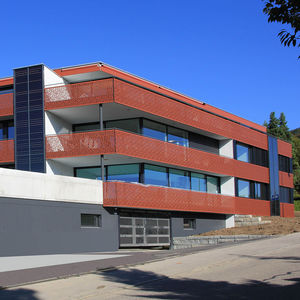ringhiera in fibra di legno