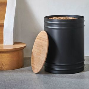 dosatore per pellet in acciaio 1