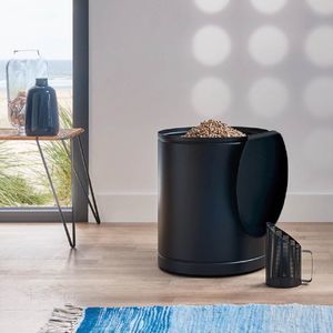 dosatore per pellet in metallo 1