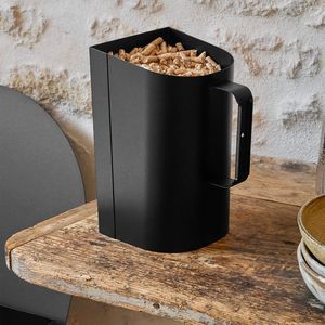 dosatore per pellet in metallo 1