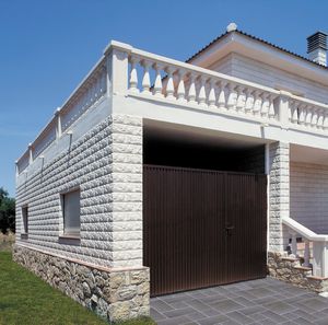 blocco di calcestruzzo forato