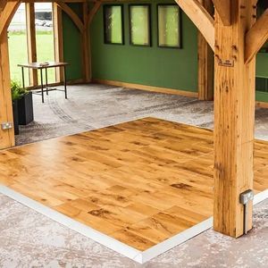 tappeto de danza in legno