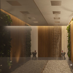 soffione doccia da incasso a soffitto