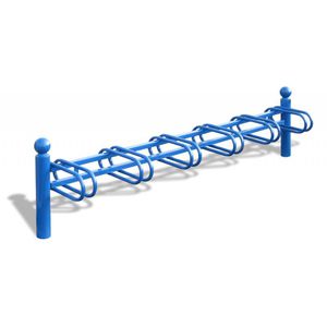 rastrelliera per biciclette a pavimento