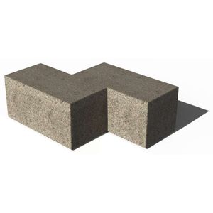 panca per spazi pubblici design minimalista 1