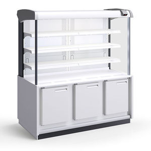 vetrina refrigerata con scaffali