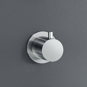 miscelatore per vasca / da parete / in acciaio inox / termostatico