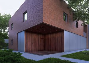 rivestimento di facciata in mattoni 1