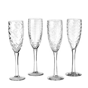 flûte per champagne in vetro
