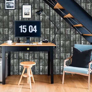 carta da parati in stile industriale