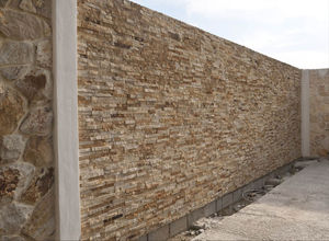lastra di paramento in pietra naturale