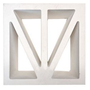 blocco di calcestruzzo decorativo