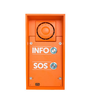 citofono audio antivandalismo / IP / per esterni / di emergenza