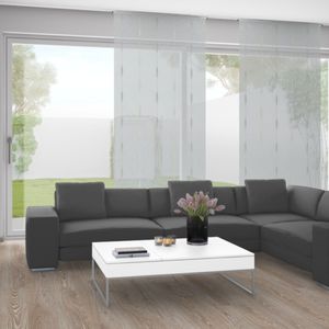tendina voile con motivi geometrici 1