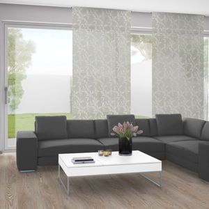 tendina voile a fiori 1