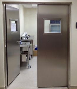 porta in acciaio inox