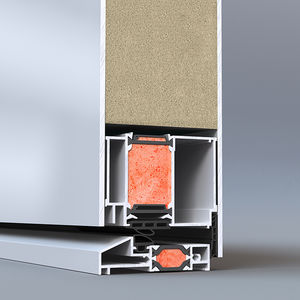 profilato per porte in alluminio