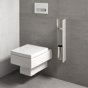 portascopino per WC in acciaio inossidabile 1