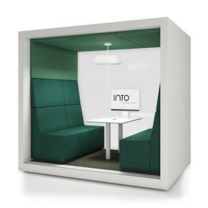 isola di privacy per ufficio acustica