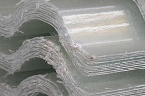 copertura in fibra di vetro