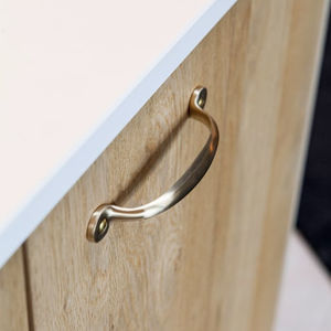 maniglia per mobile in ottone