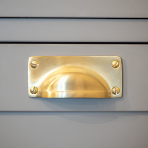 maniglia per mobile in ottone