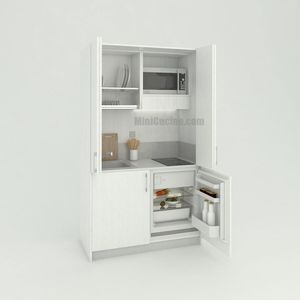 mini cucina a scomparsa / compatta / con elettrodomestici integrati / per uso contract