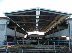 struttura matallica per copertura