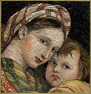 mosaico in vetro